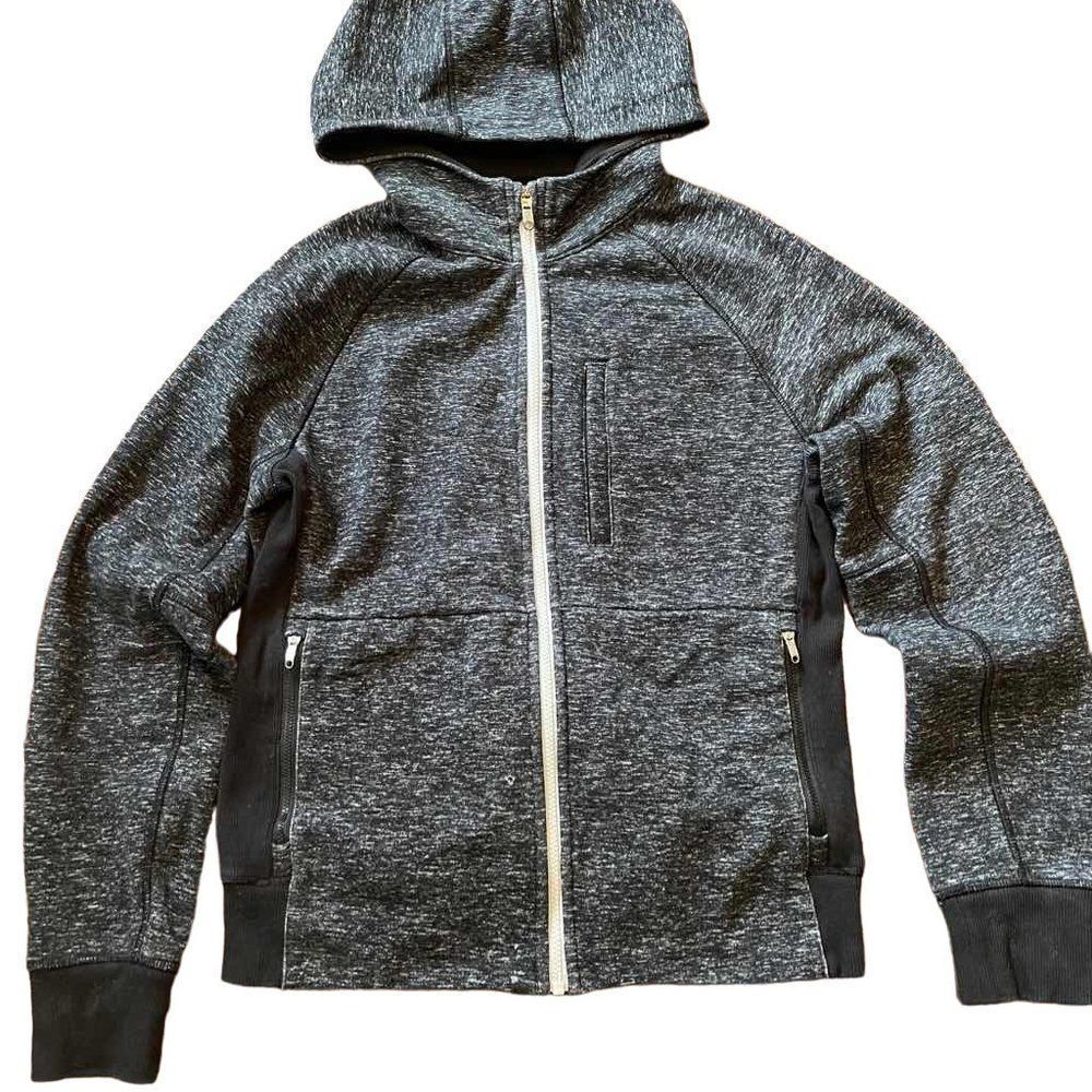 Lululemon Best Coast Hoodie *Needles Texture White Black* Size Small